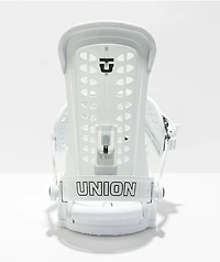 Union Force White Snowboard Bindings 2023