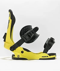 Union Force Yellow Snowboard Bindings 2023