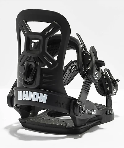 Union Kid's Cadet Mini Black Snowboard Bindings 2024