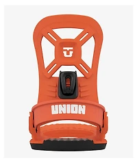 Union Kid's Cadet Mini Orange Snowboard Bindings 2024