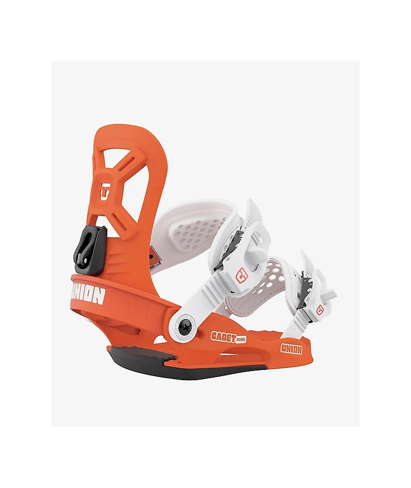 Union Kid's Cadet Mini Orange Snowboard Bindings 2024