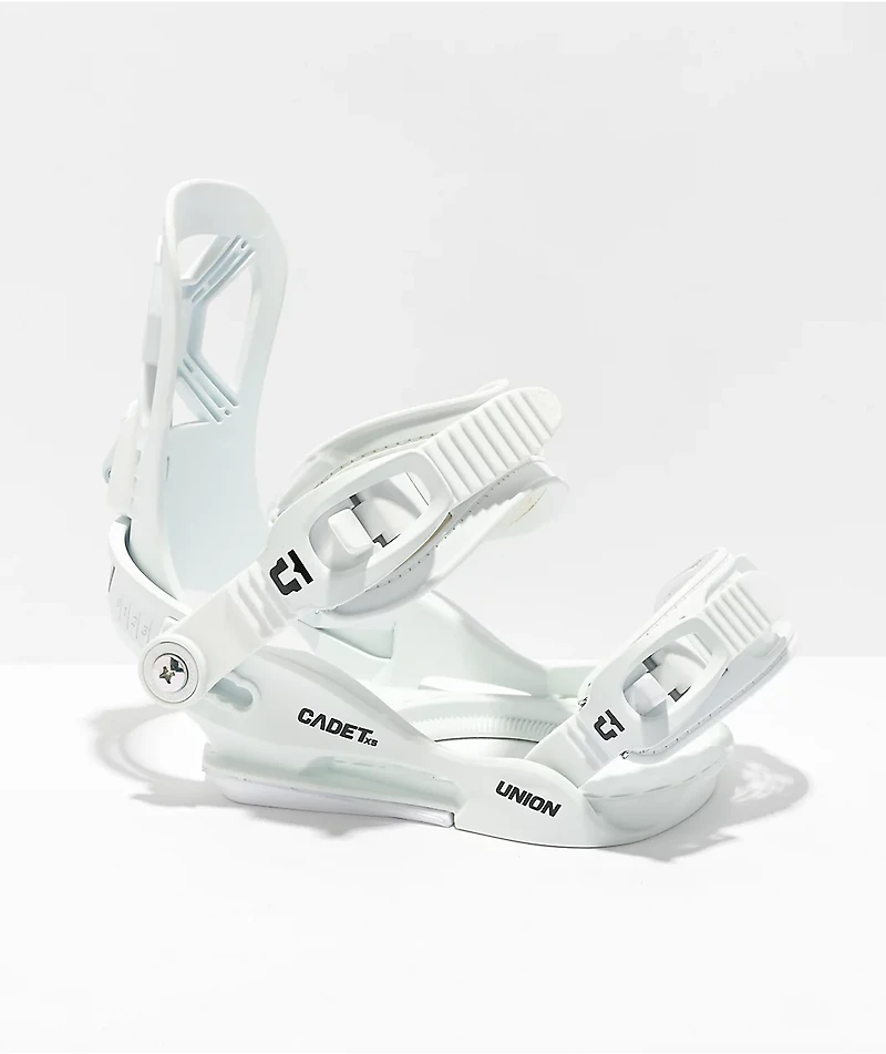 Union Kid's Cadet XS White Snowboard Bindings 2023