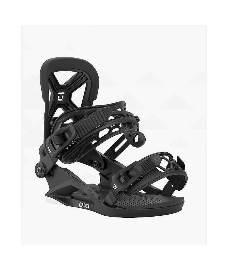 Union Kids Cadet Black Snowboard Bindings 2026