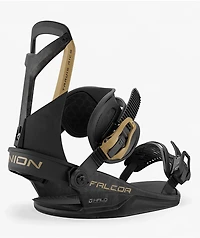 Union Rice Falcor Black Snowboard Bindings 2027