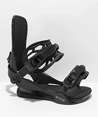 Union STR Black Snowboard Bindings 2023