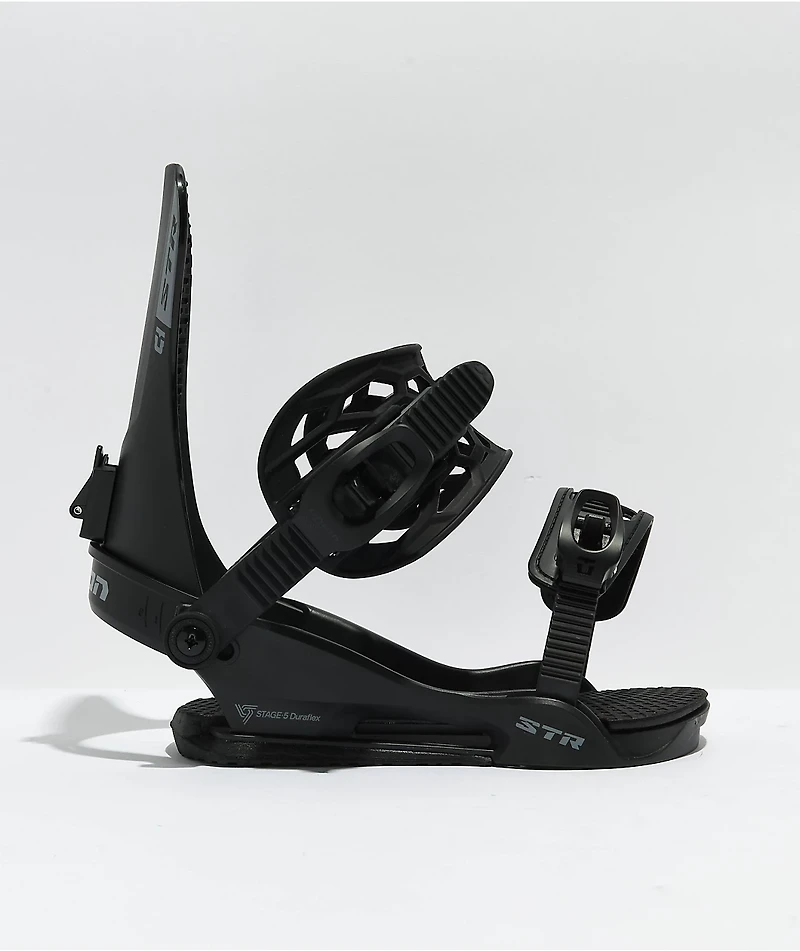 Union STR Black Snowboard Bindings 2024
