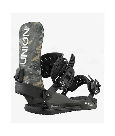 Union STR Camo Snowboard Bindings 2026
