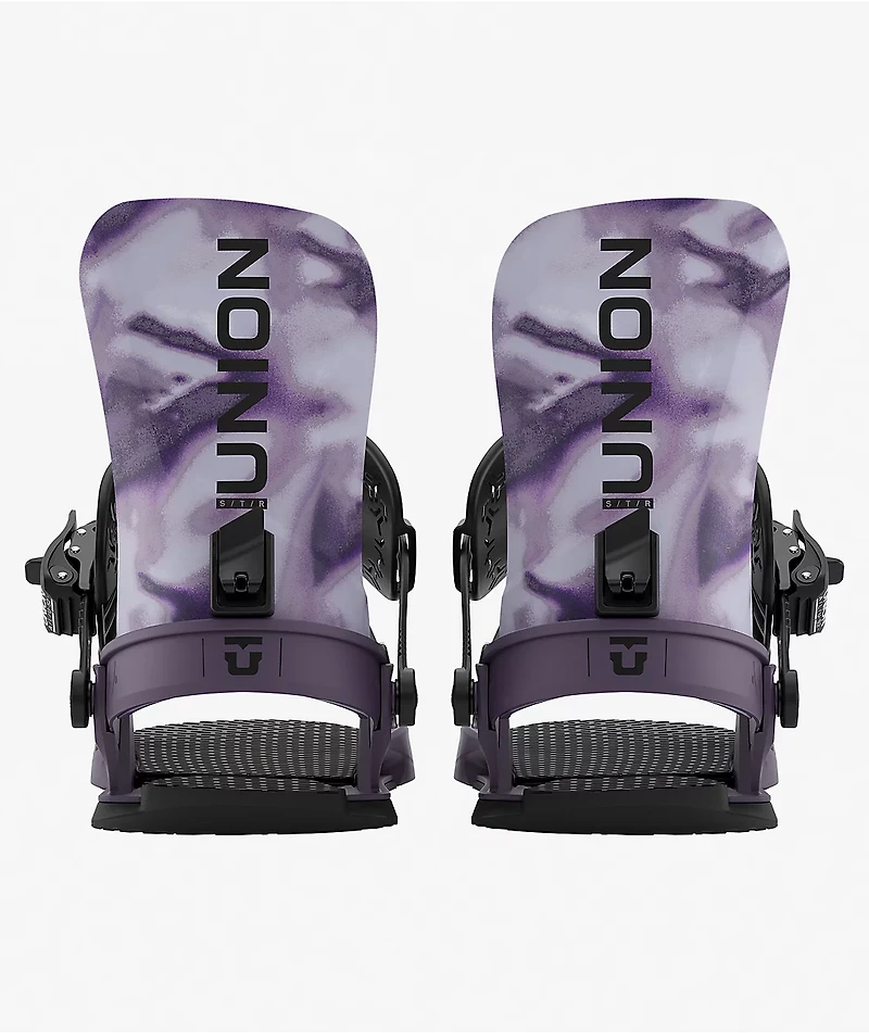 Union STR Purple Snowboard Bindings 2027