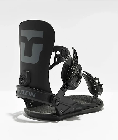 Union Strata Black Snowboard Bindings 2024