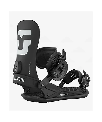 Union Strata Black Snowboard Bindings 2026