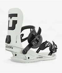 Union Strata Bone White Snowboard Bindings 2025