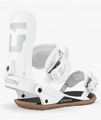 Union Strata White Snowboard Bindings 2027