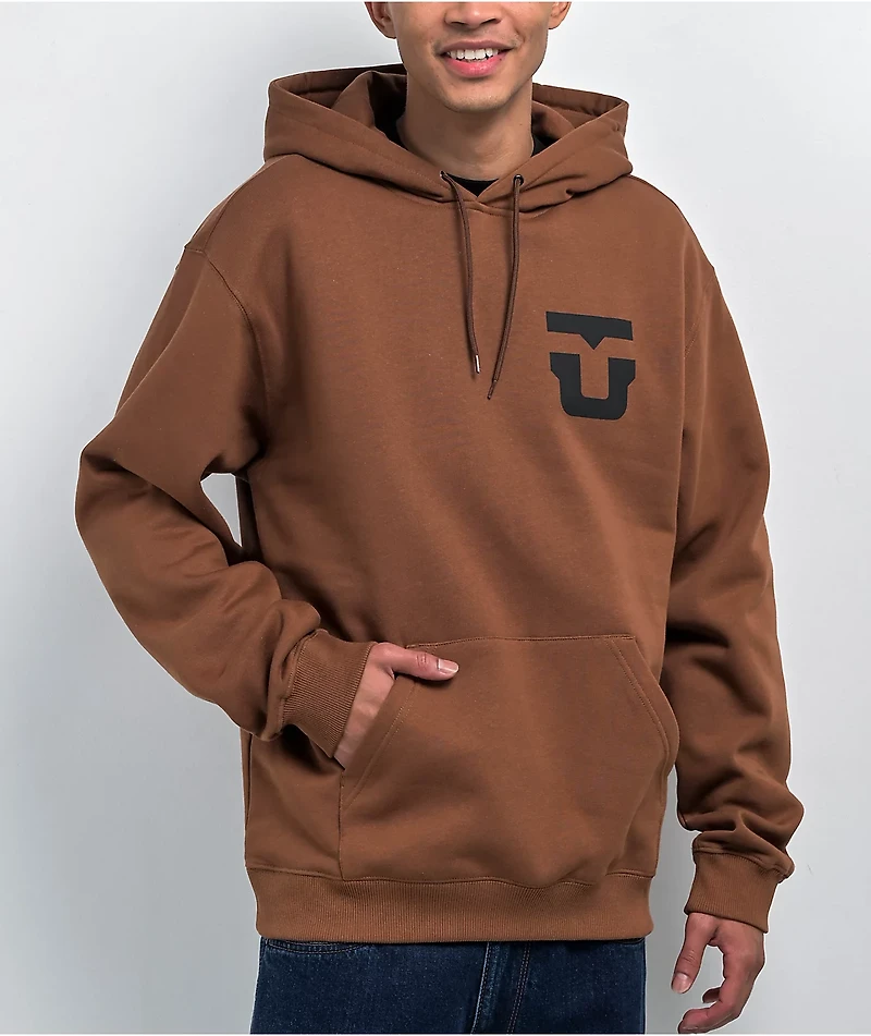 Union Team Brown Hoodie