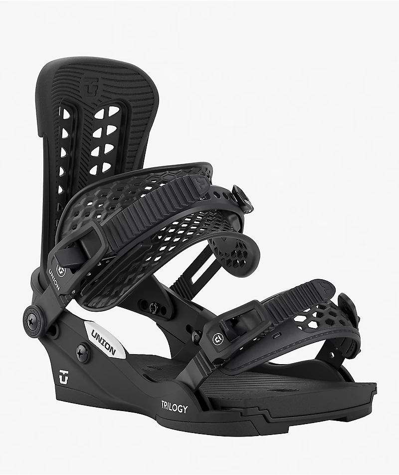 Union Trilogy Classic Black Snowboard Bindings 2027