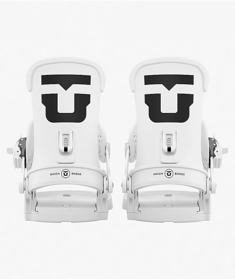 Union Trilogy Classic White Snowboard Bindings 2027