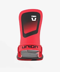 Union Ultra Hot Red Snowboard Bindings 2025