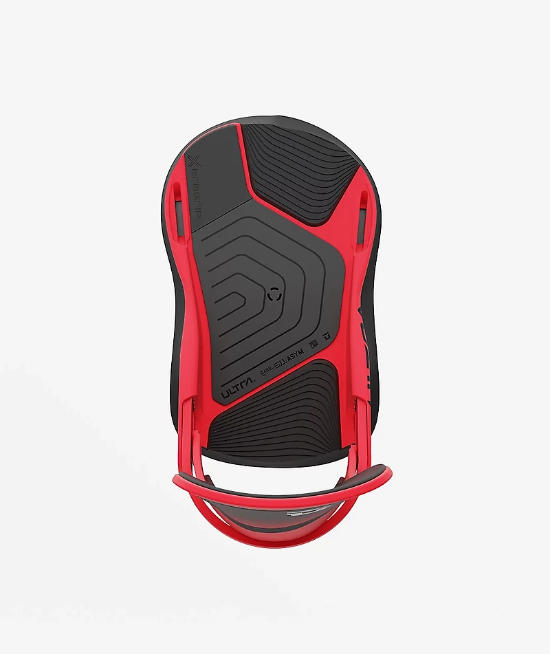 Union Ultra Hot Red Snowboard Bindings 2025