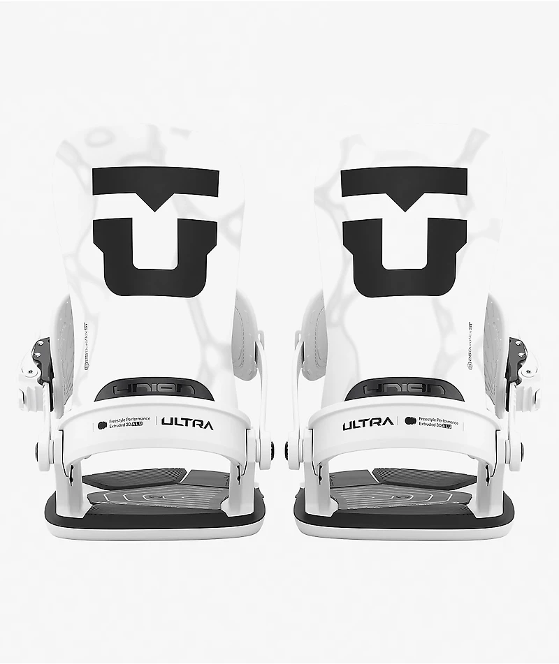 Union Ultra White Snowboard Bindings 2027