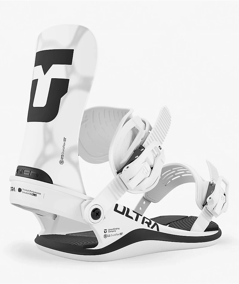 Union Ultra White Snowboard Bindings 2027