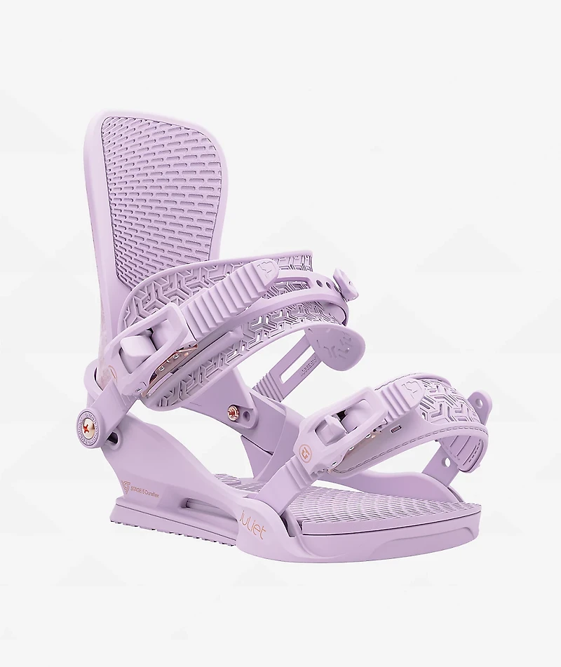 Union Women's Juliet Tie Dye Violet Snowboard Bindings 2025