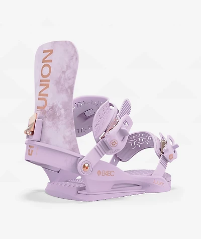 Union Women's Juliet Tie Dye Violet Snowboard Bindings 2025