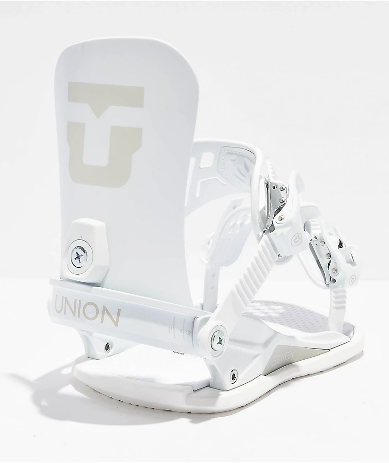 Union Women's Legacy White Snowboard Bindings 2024