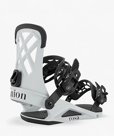 Union Women's Rosa Light Grey Snowboard Bindings 2027