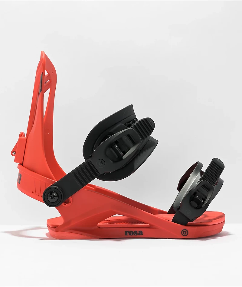 Union Women's Rosa Red Snowboard Bindings 2023