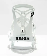 Union Women's Rosa White Snowboard Bindings 2023