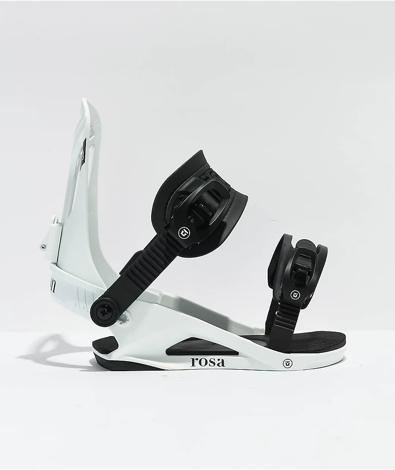 Union Women's Rosa White Snowboard Bindings 2024