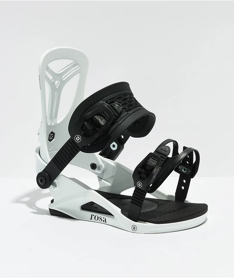 Union Women's Rosa White Snowboard Bindings 2024