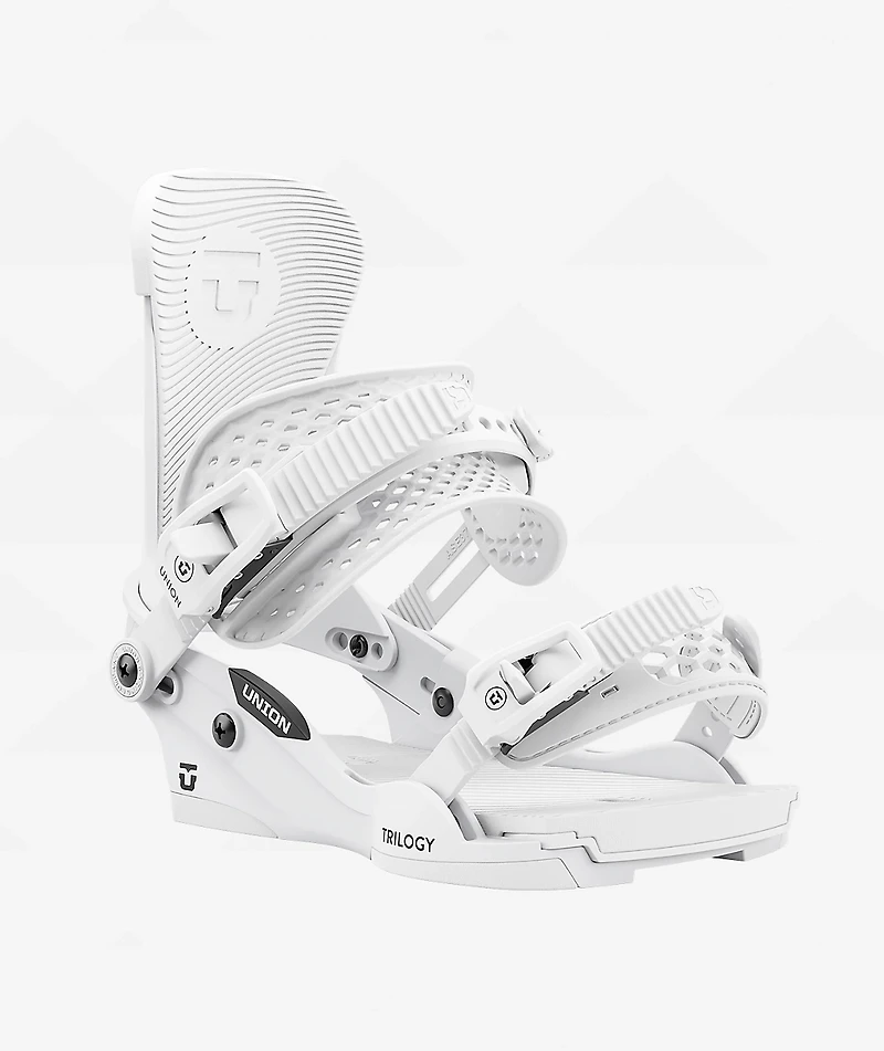Union Women's Trilogy Classic White Snowboard Bindings 2025