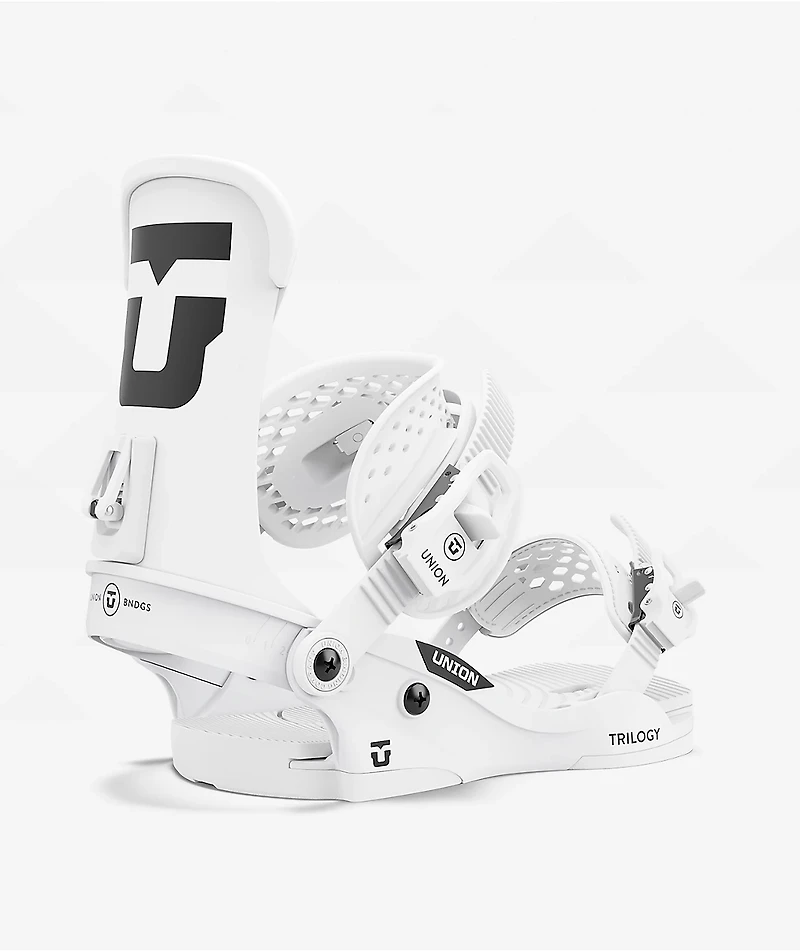 Union Women's Trilogy Classic White Snowboard Bindings 2025