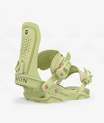 Union Women's Trilogy Green Snowboard Bindings 2025