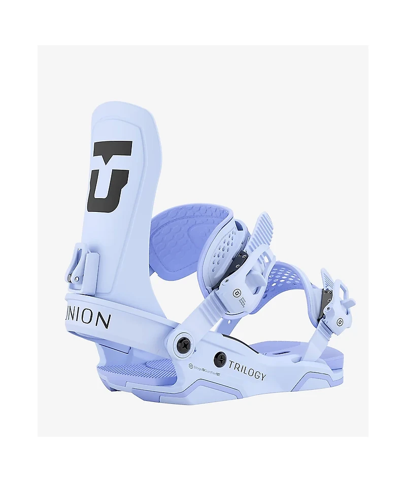 Union Women's Trilogy Light Blue Snowboard Bindings 2026