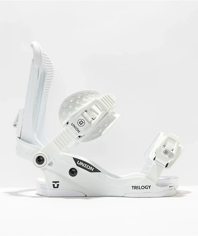 Union Women's Trilogy White Snowboard Bindings 2023