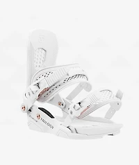 Union Women's Trilogy White Snowboard Bindings 2025