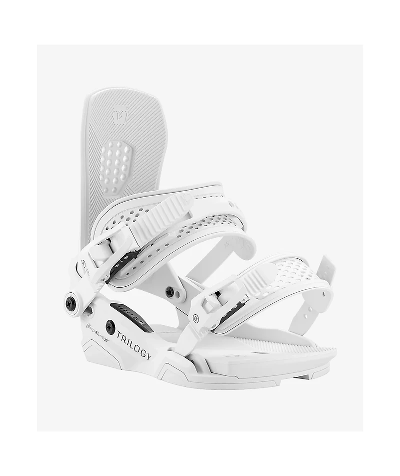 Union Women's Trilogy White Snowboard Bindings 2026