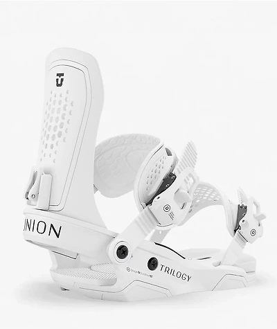 Union Women's Trilogy White Snowboard Bindings 2027