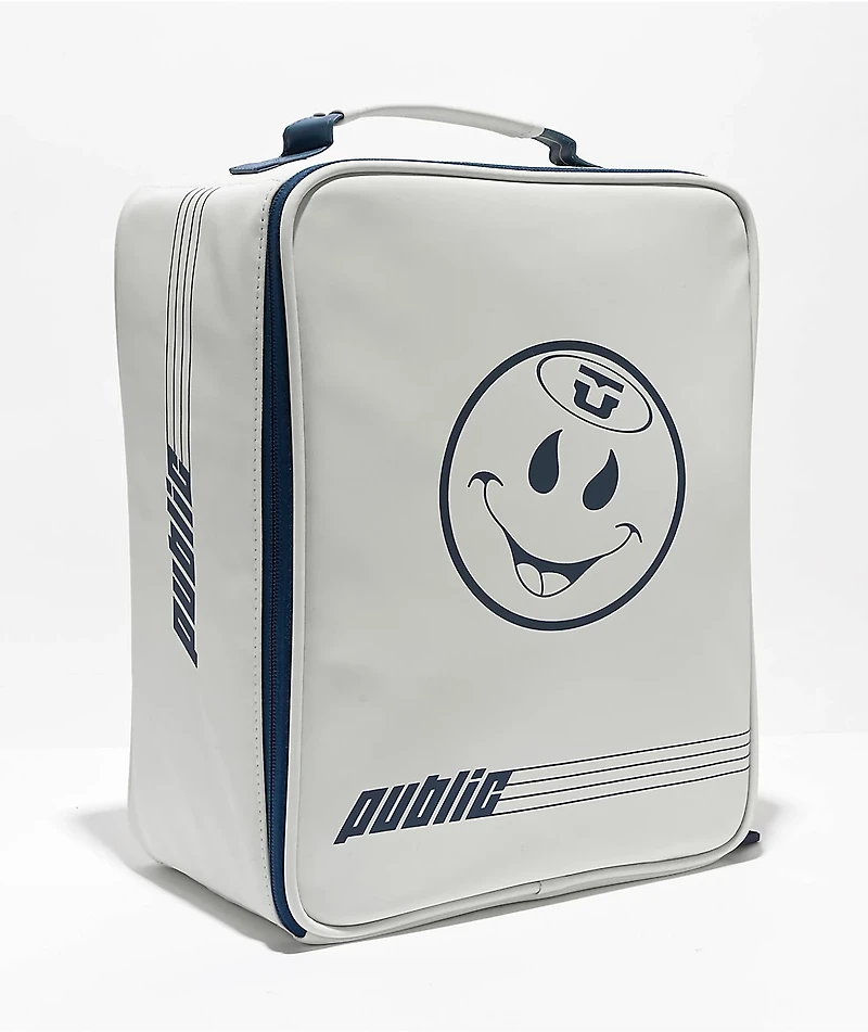Union x Public Strata White & Blue Snowboard Bindings