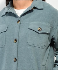 Unionbay Carleen Blue Fleece Shacket