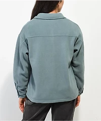 Unionbay Carleen Blue Fleece Shacket