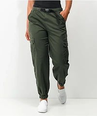 Unionbay Vaughn Green Cargo Jogger Pants