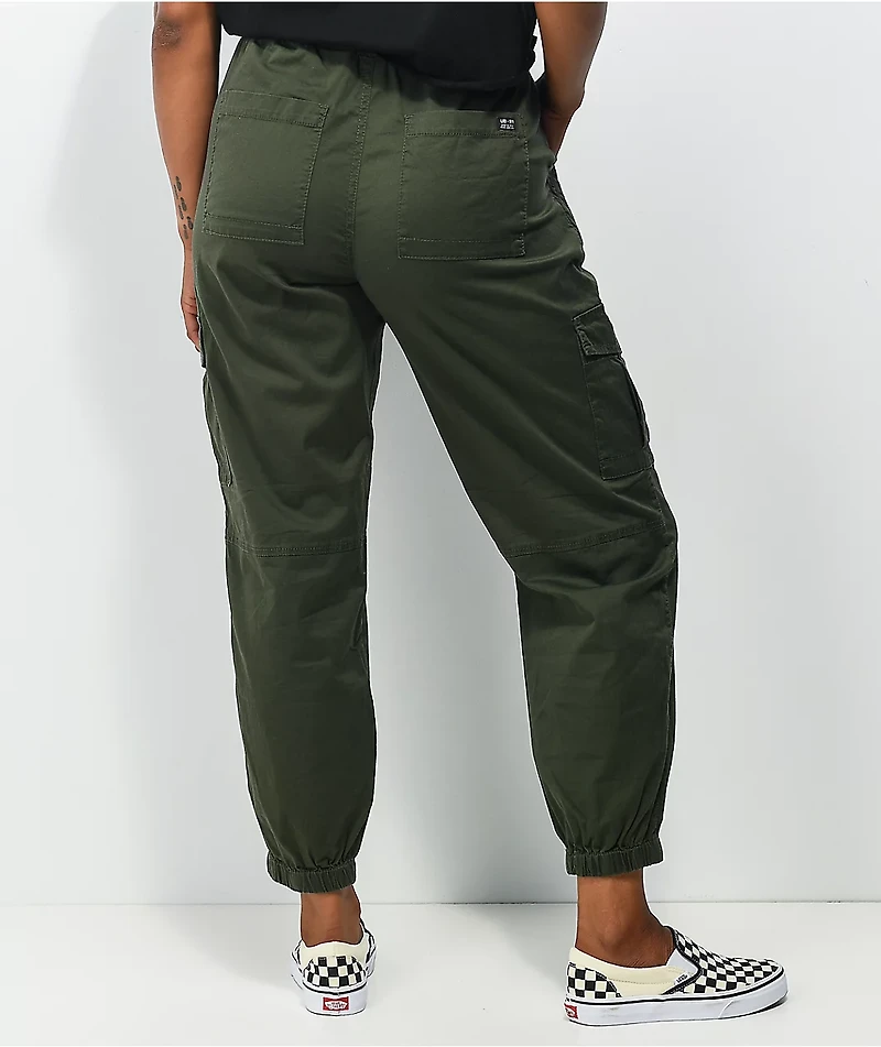 Unionbay Vaughn Green Cargo Jogger Pants
