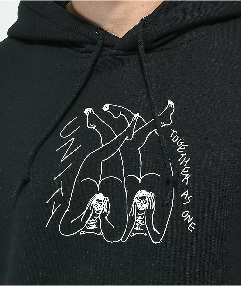 Unity Together Black Hoodie