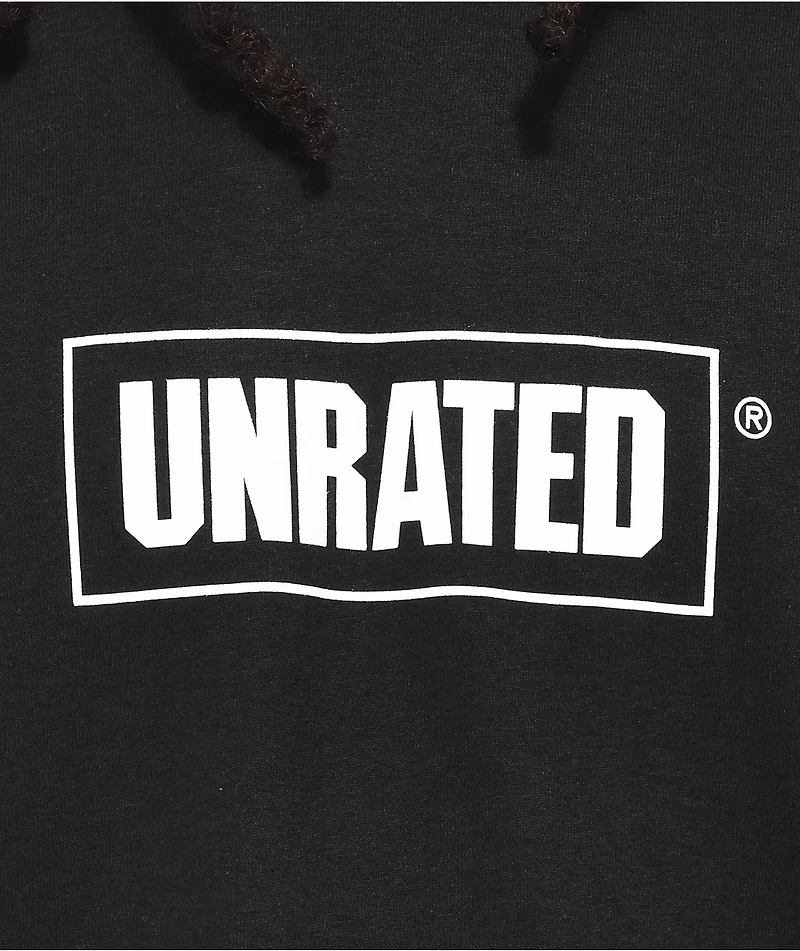 Unrated Box Logo Black T-Shirt