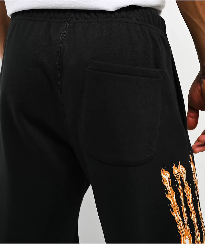 VLONE Black Sweat Shorts
