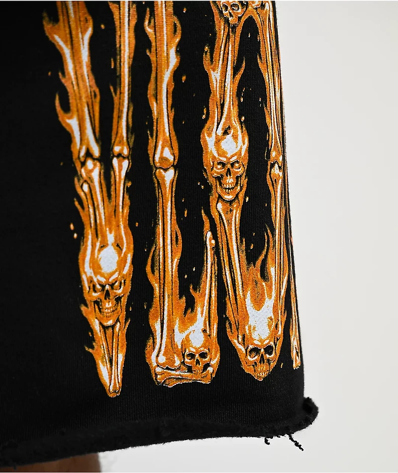 VLONE Black Sweat Shorts