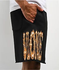 VLONE Black Sweat Shorts