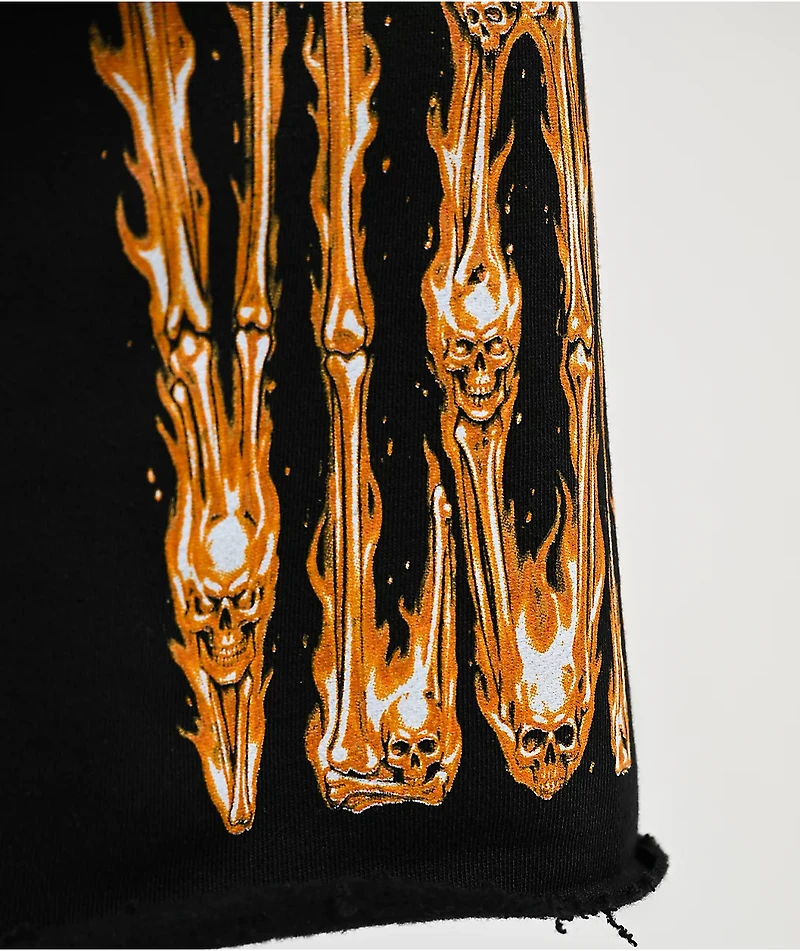 VLONE Black Sweat Shorts